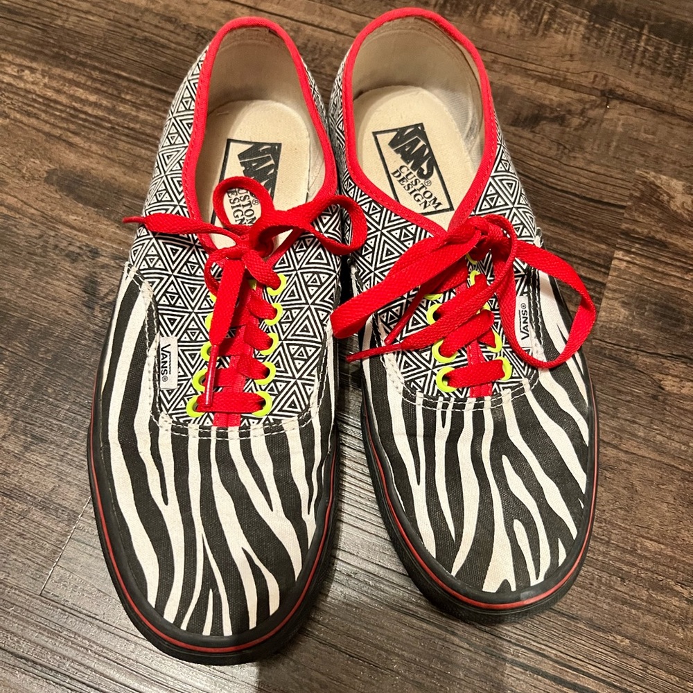 Custom Vans - Barely Worn